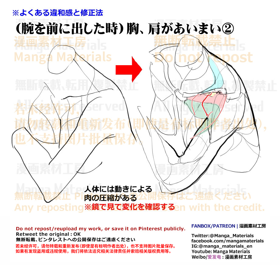 个人笔记: 向前伸展的手臂