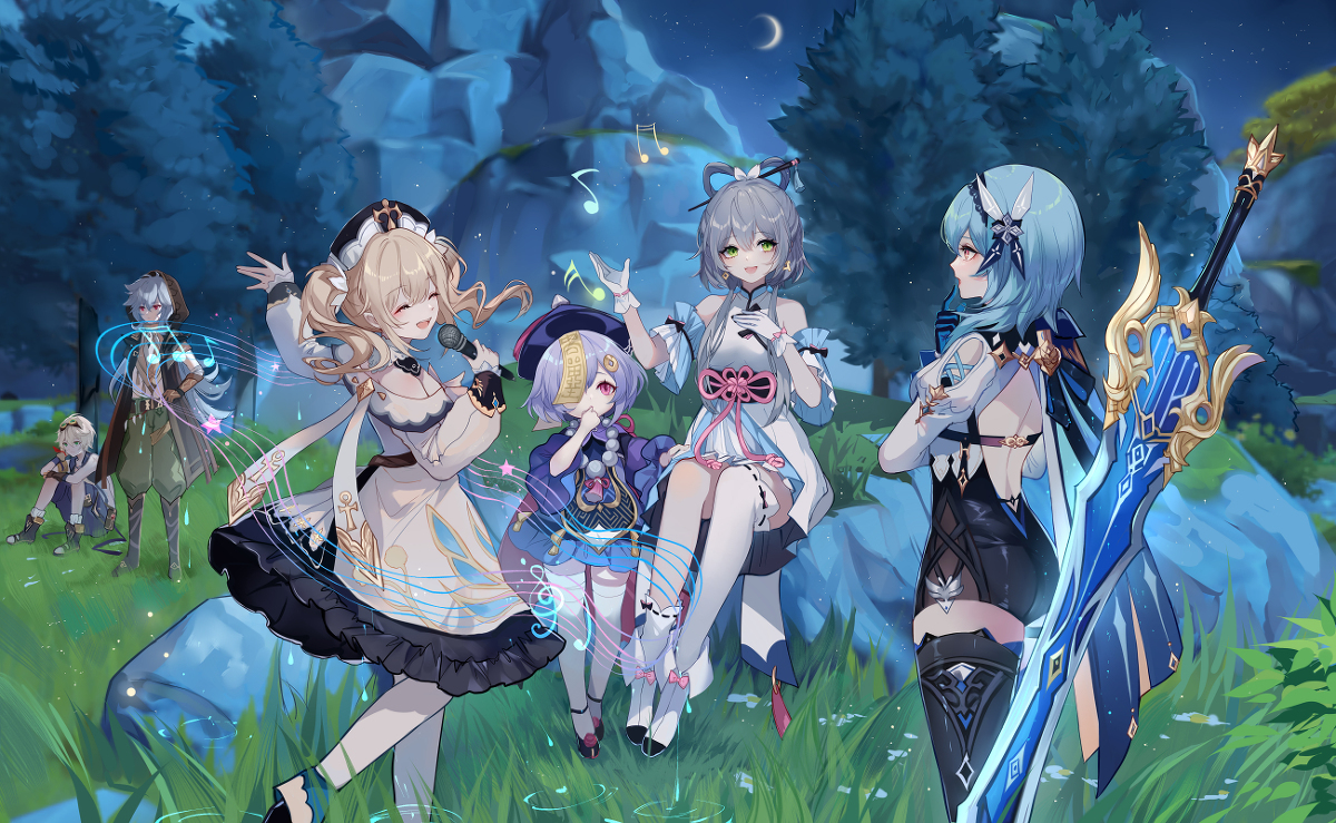 原神拜年祭x洛天依