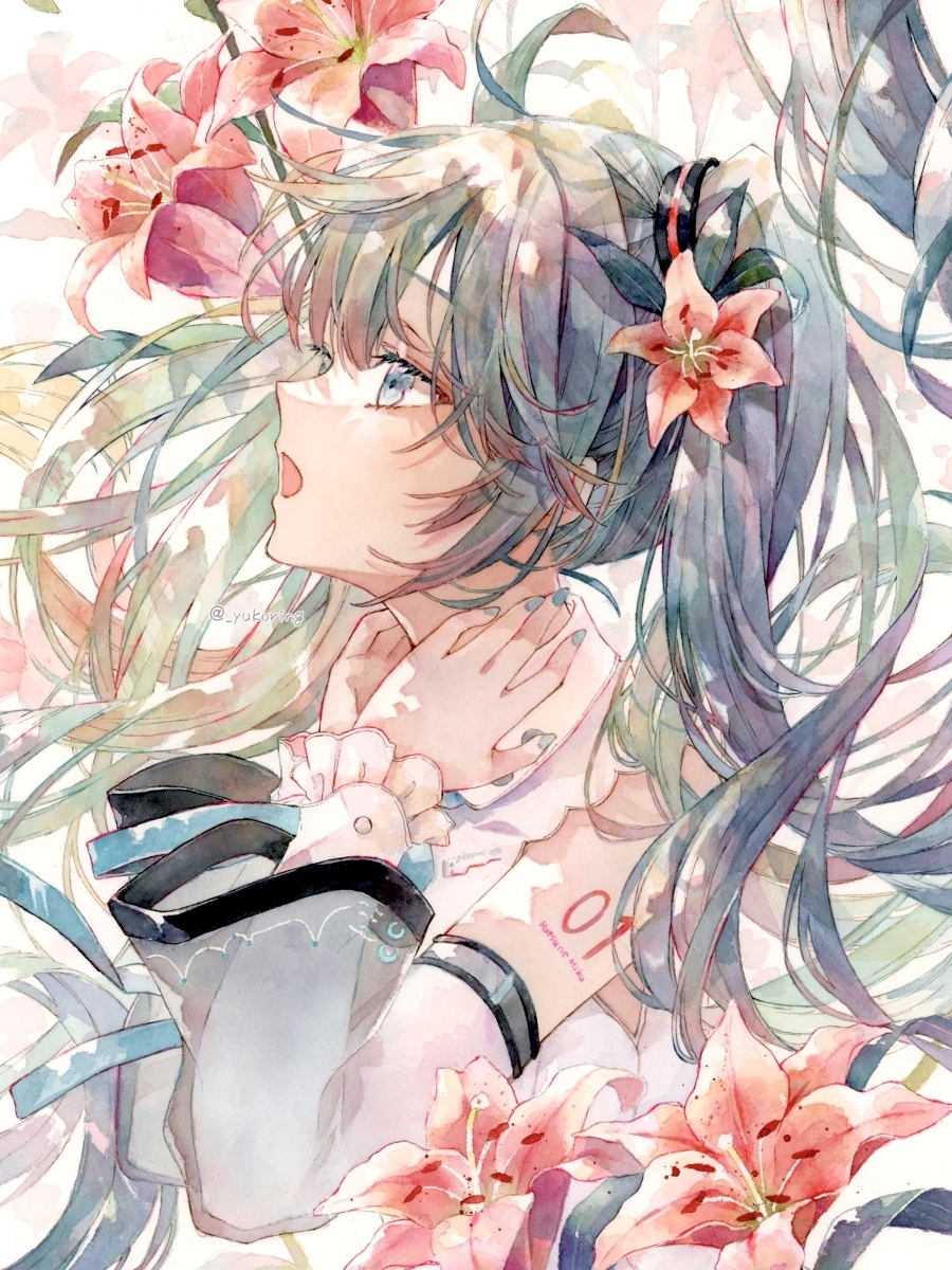 透明水彩 * 初音未来