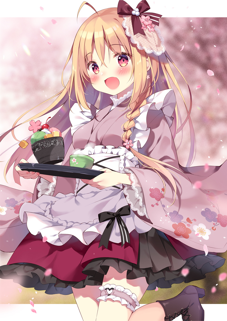 日式芭菲让您久等了♪