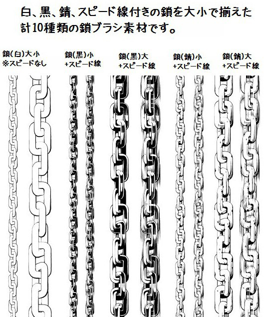 10 种锁刷套装