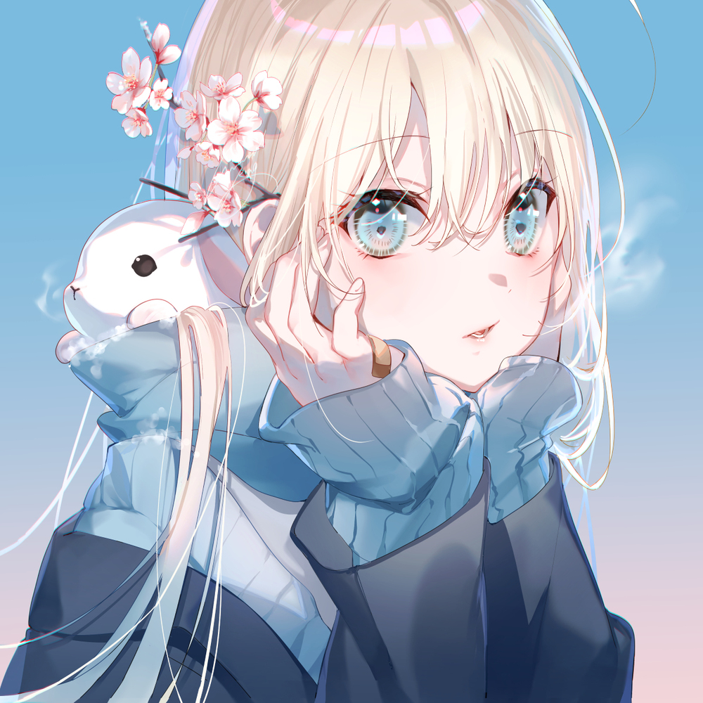 樱花和兔子的故事