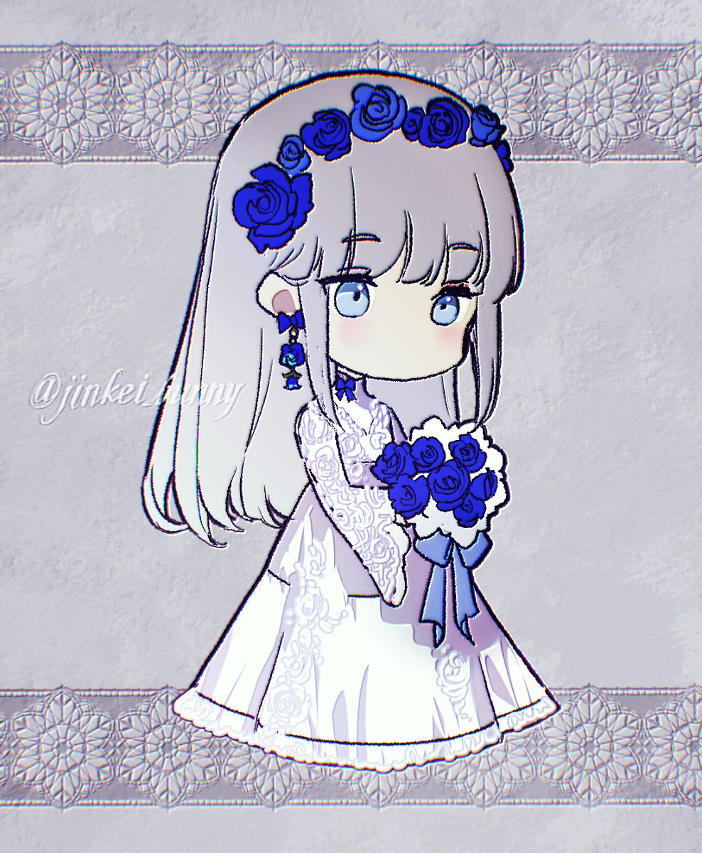 Blue rose