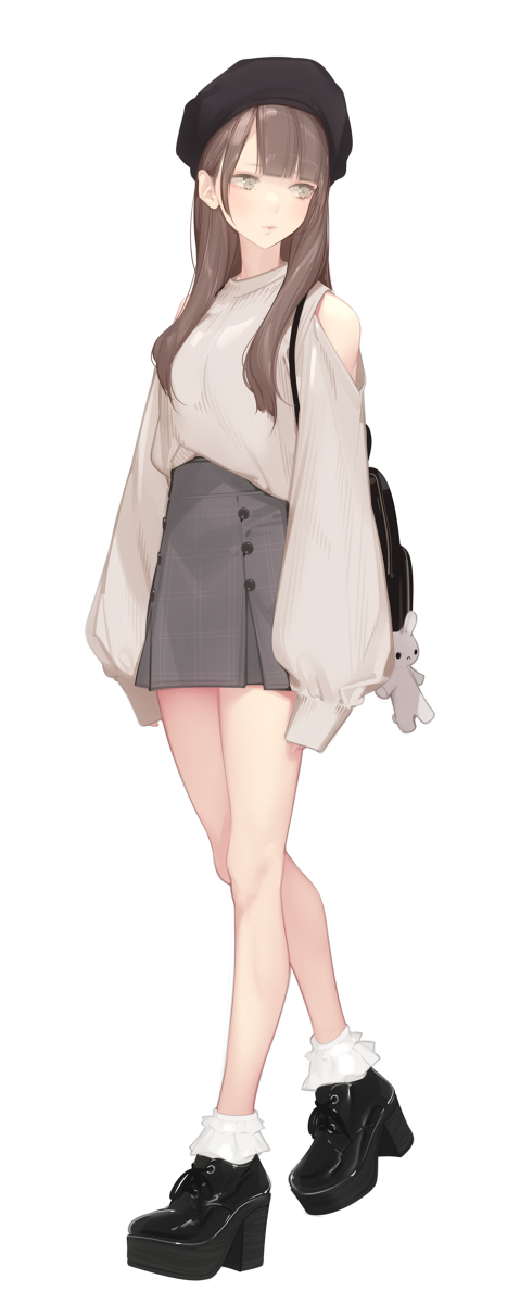 露肩女孩