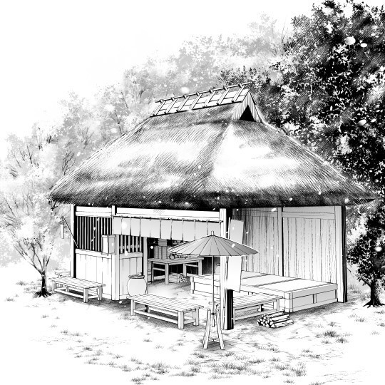 茶屋民宅风3D素材集