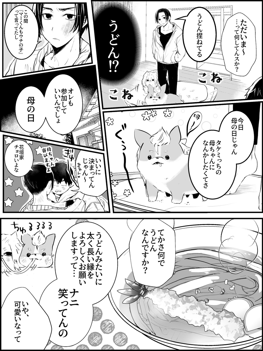 同居的迈武先生家的汪子 ③