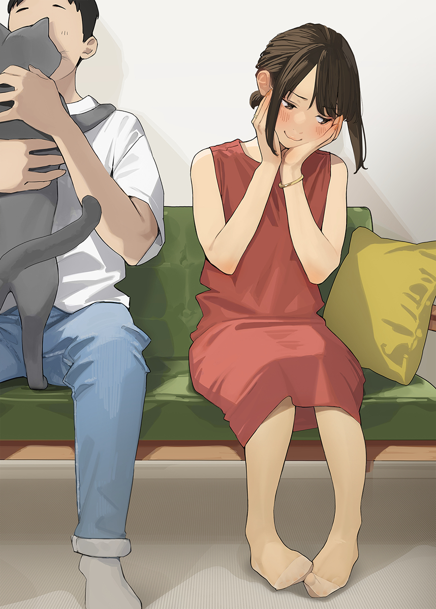 (怎么办&hellip; 他在我家&hellip;&hellip;)