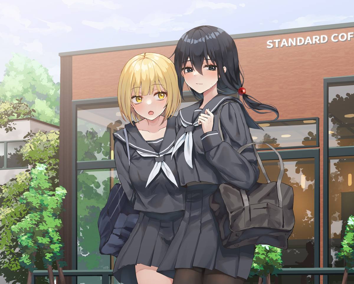 第一次一起回去的百合