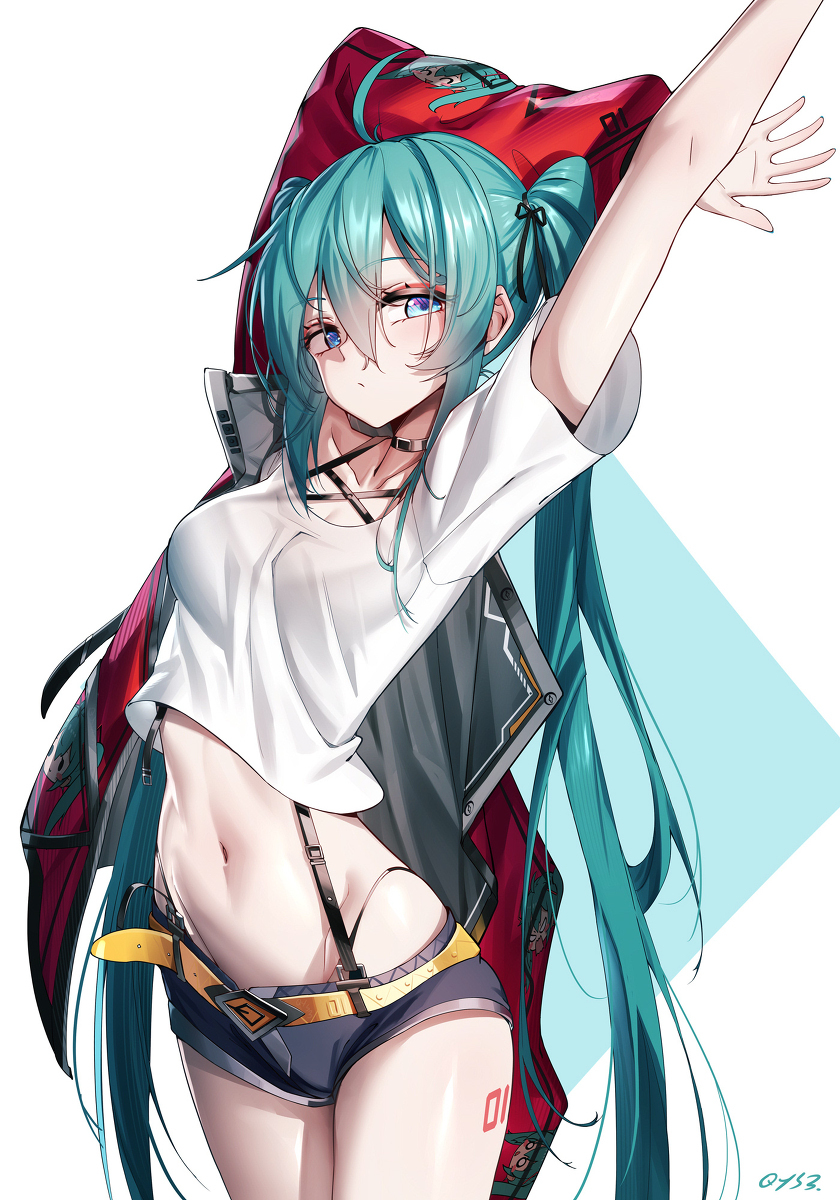 MIKU伸腰