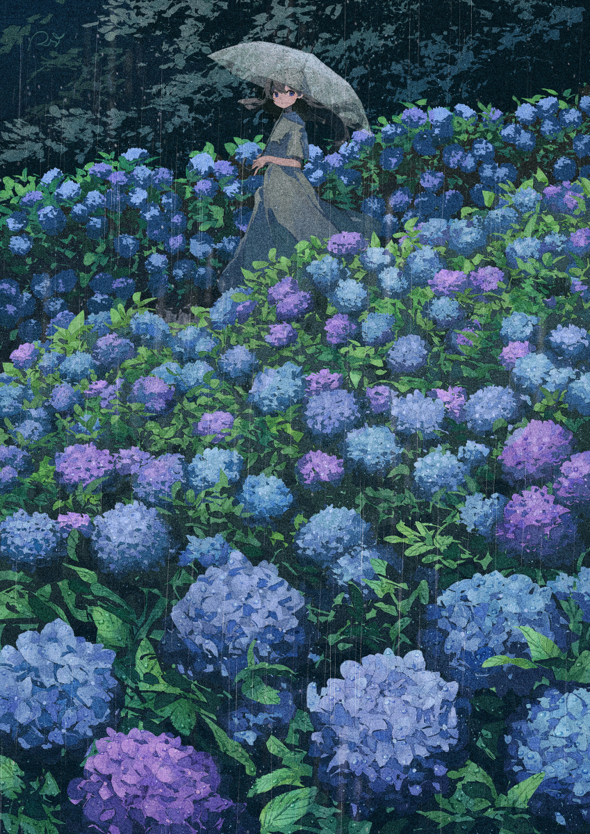 紫阳花 @ 画集clafan请多关照