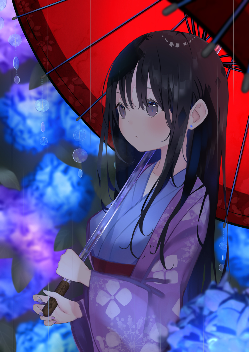可紫陽花的
