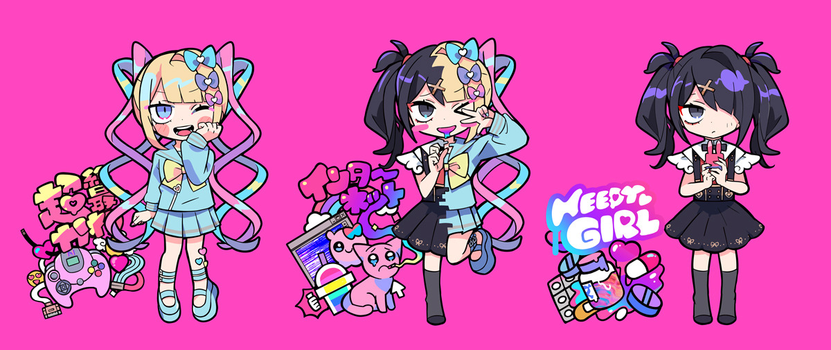 《NEEDY GIRL OVERDOSE》水晶插图