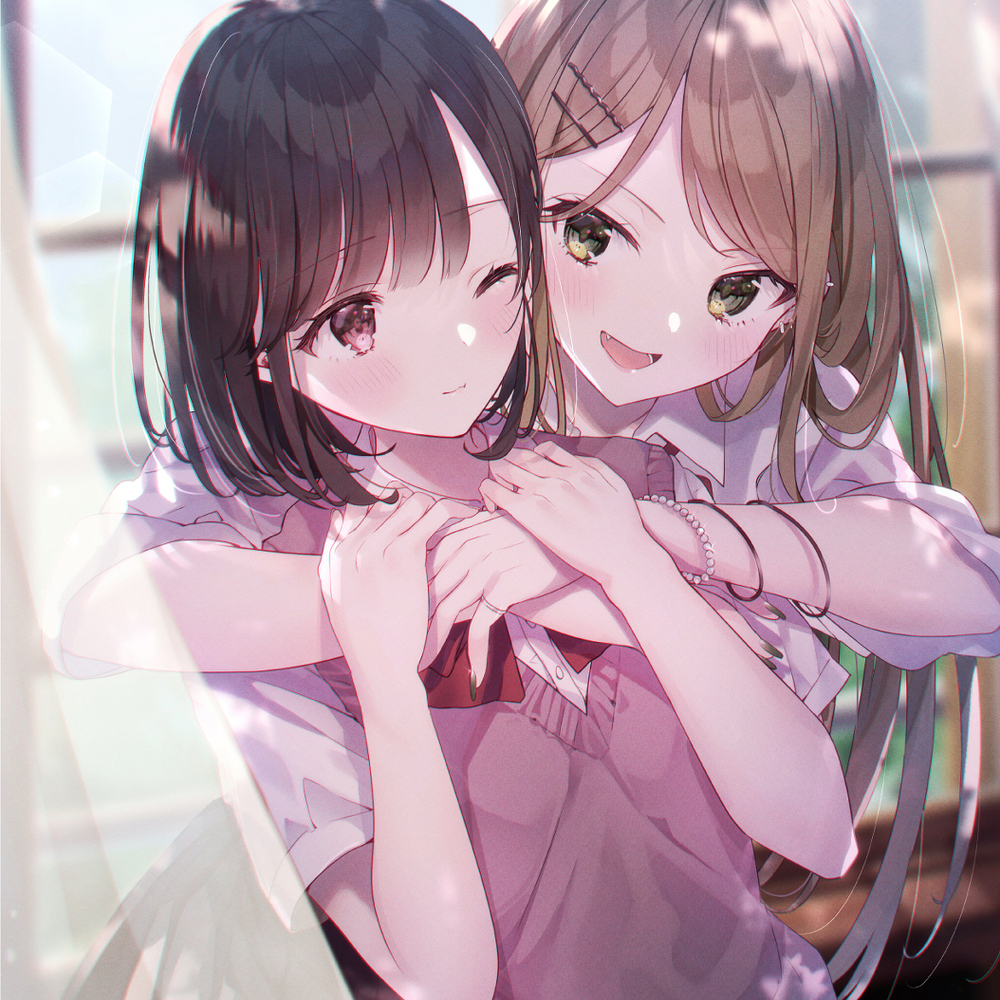 【工作】辣妹 × 朴素子【电击萌王8月号投稿】