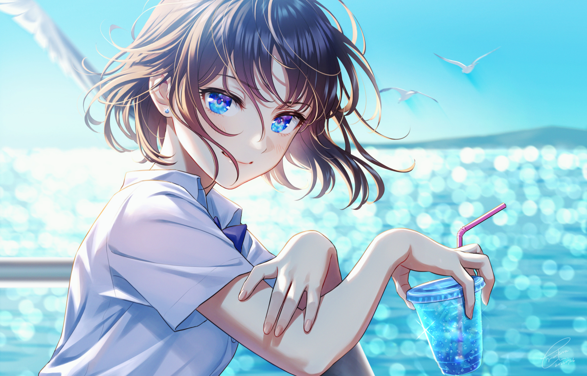 Blue eyes