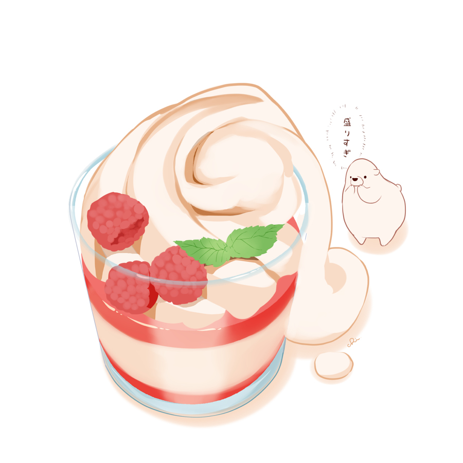奶油草莓芭菲