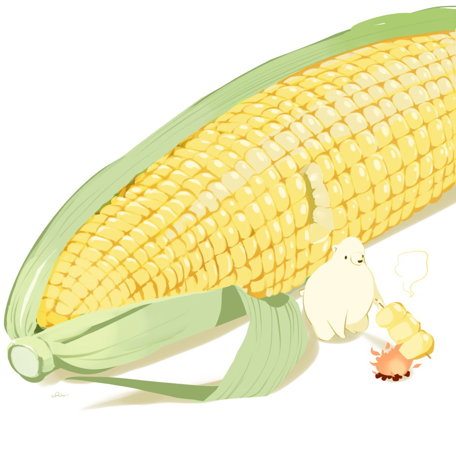 烤玉米