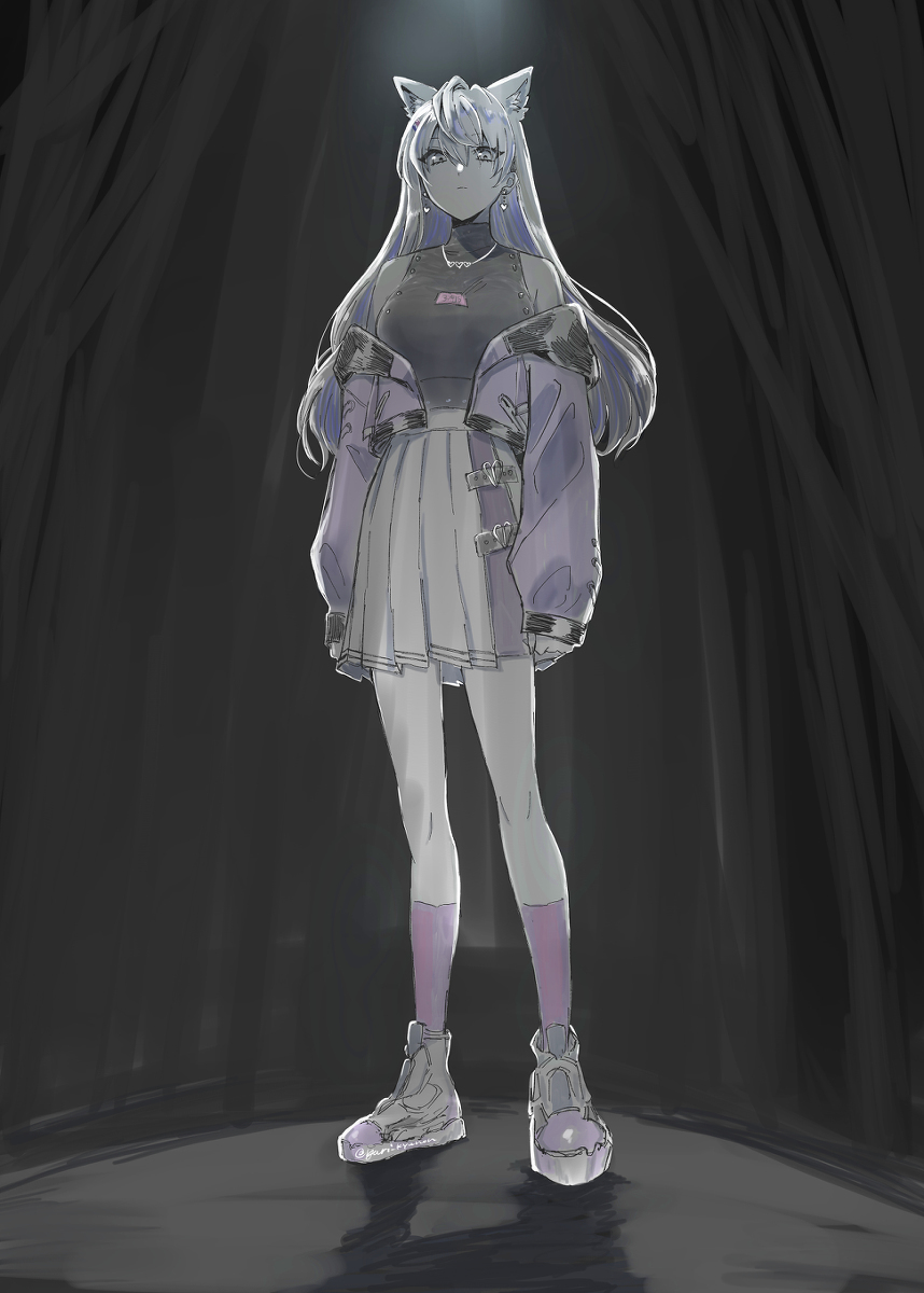 帅气的白雪美美