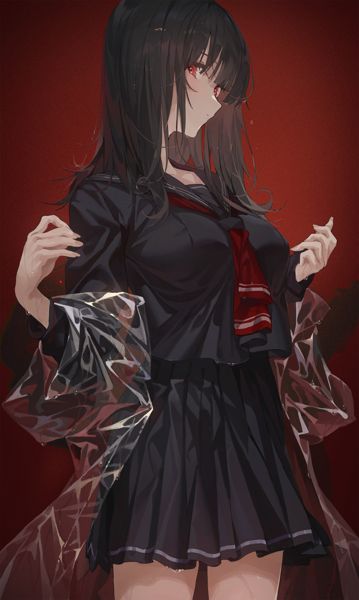 红色