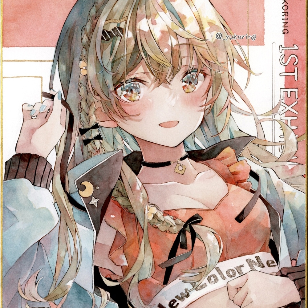 透明水彩 * 彩纸插图