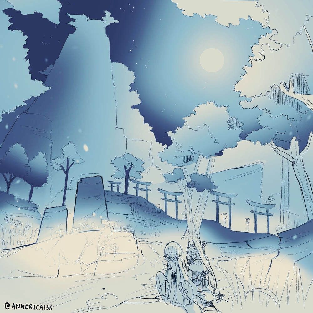 Lumine and the Memory of Inazuma