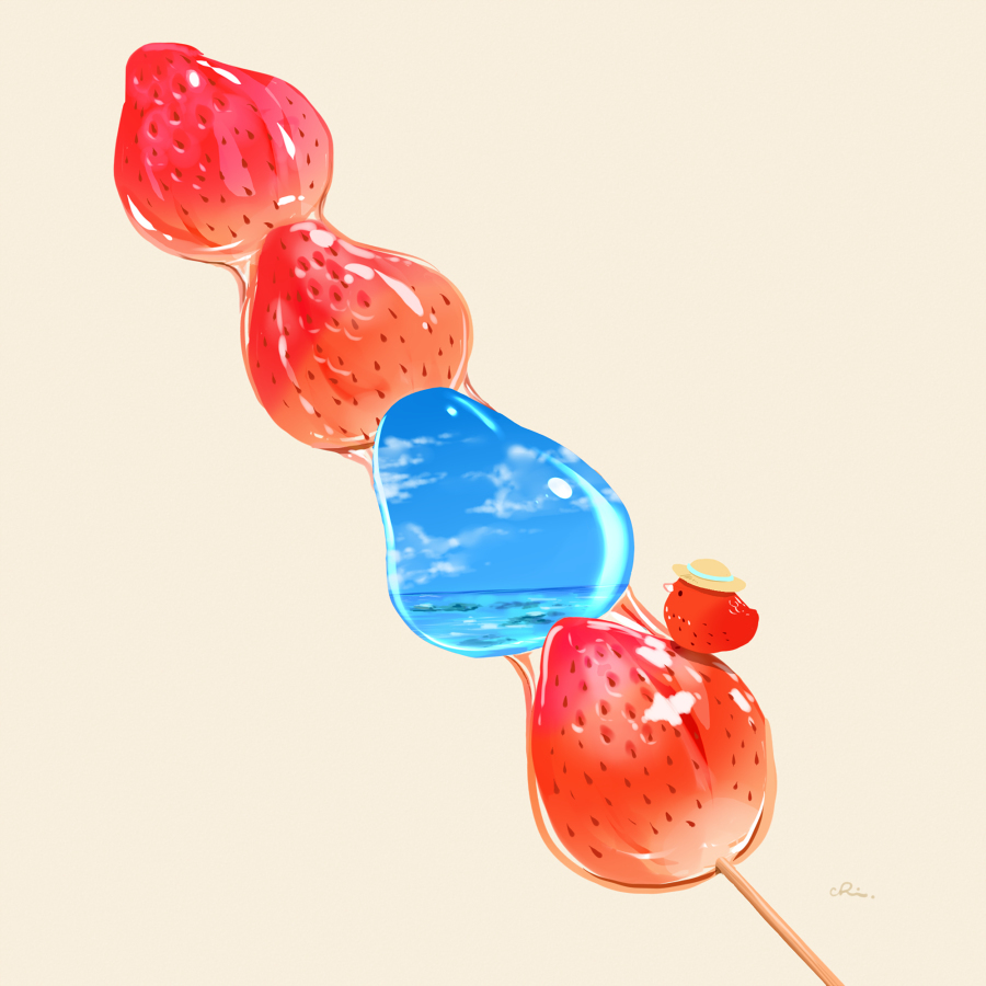 夏空草莓糖