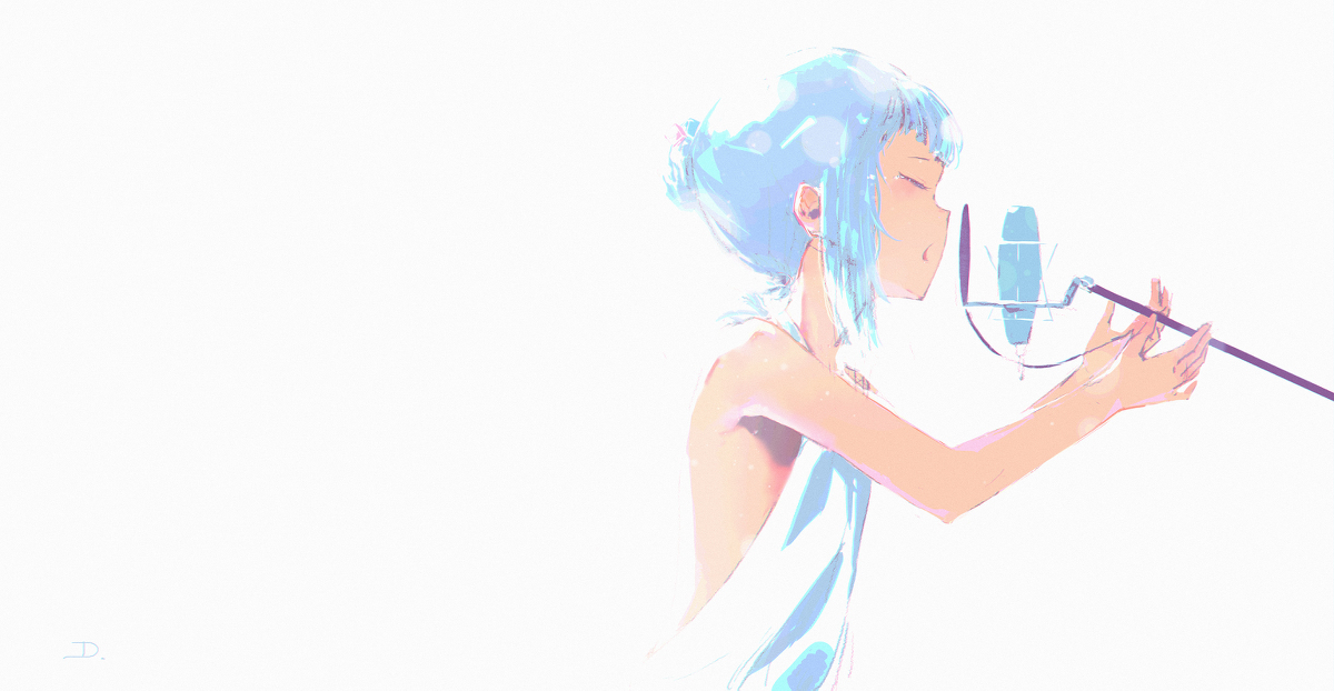 Shark girl sing song