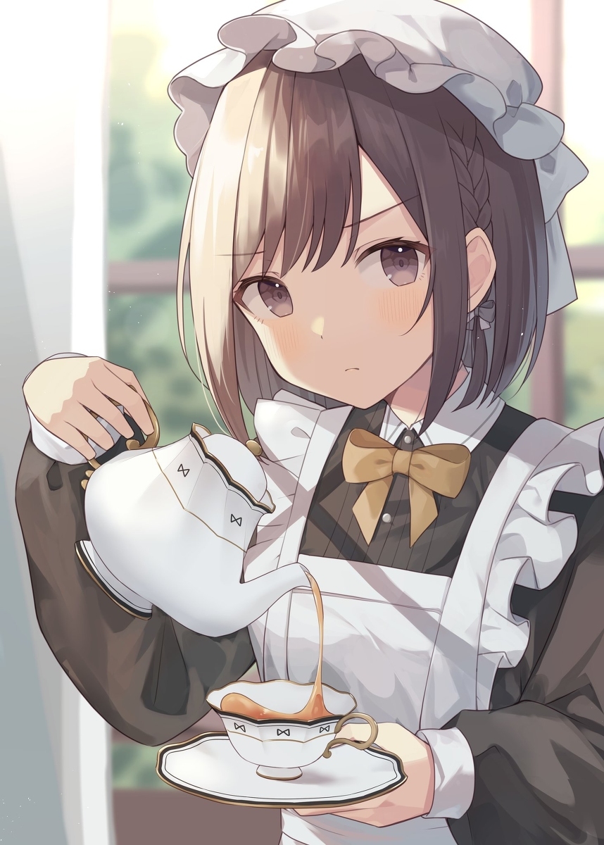 女仆啊