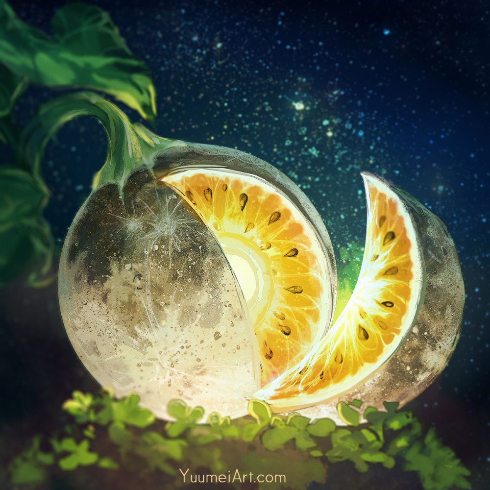 Moon Phase Boba Moon Melon