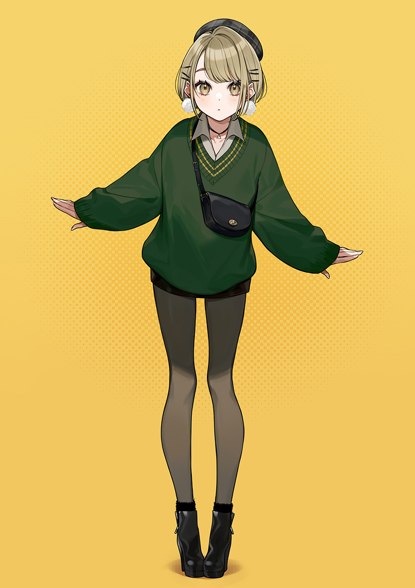 短发的女朋友