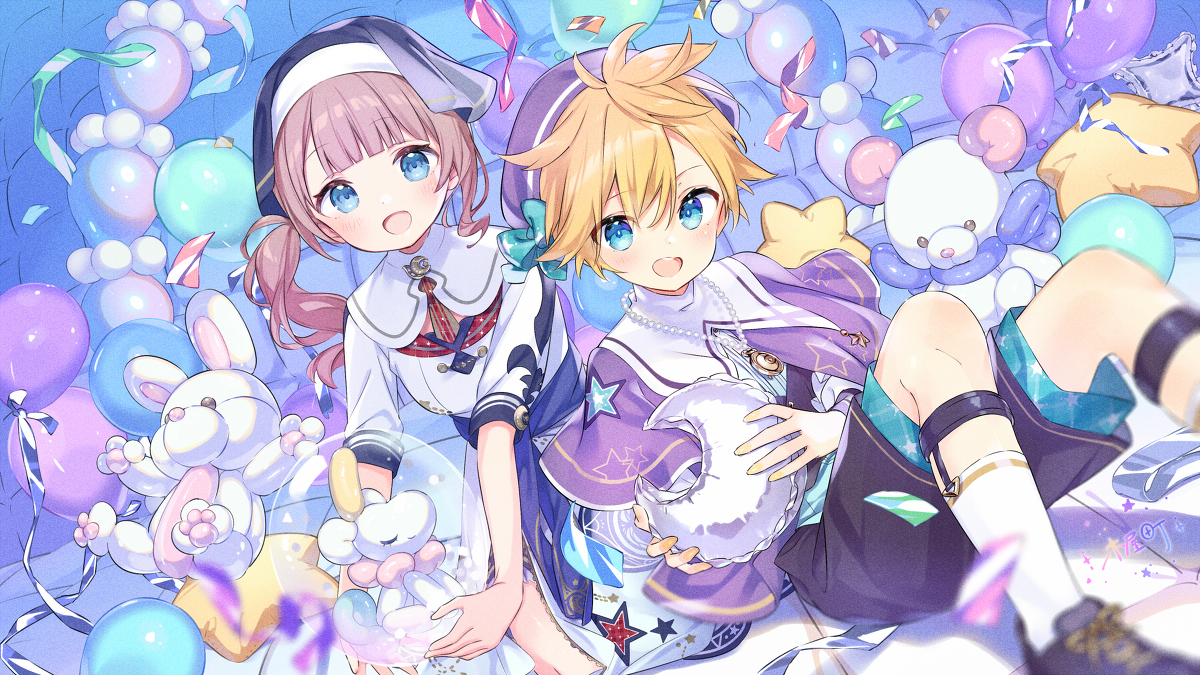 【项目世界2周年纪念插图】