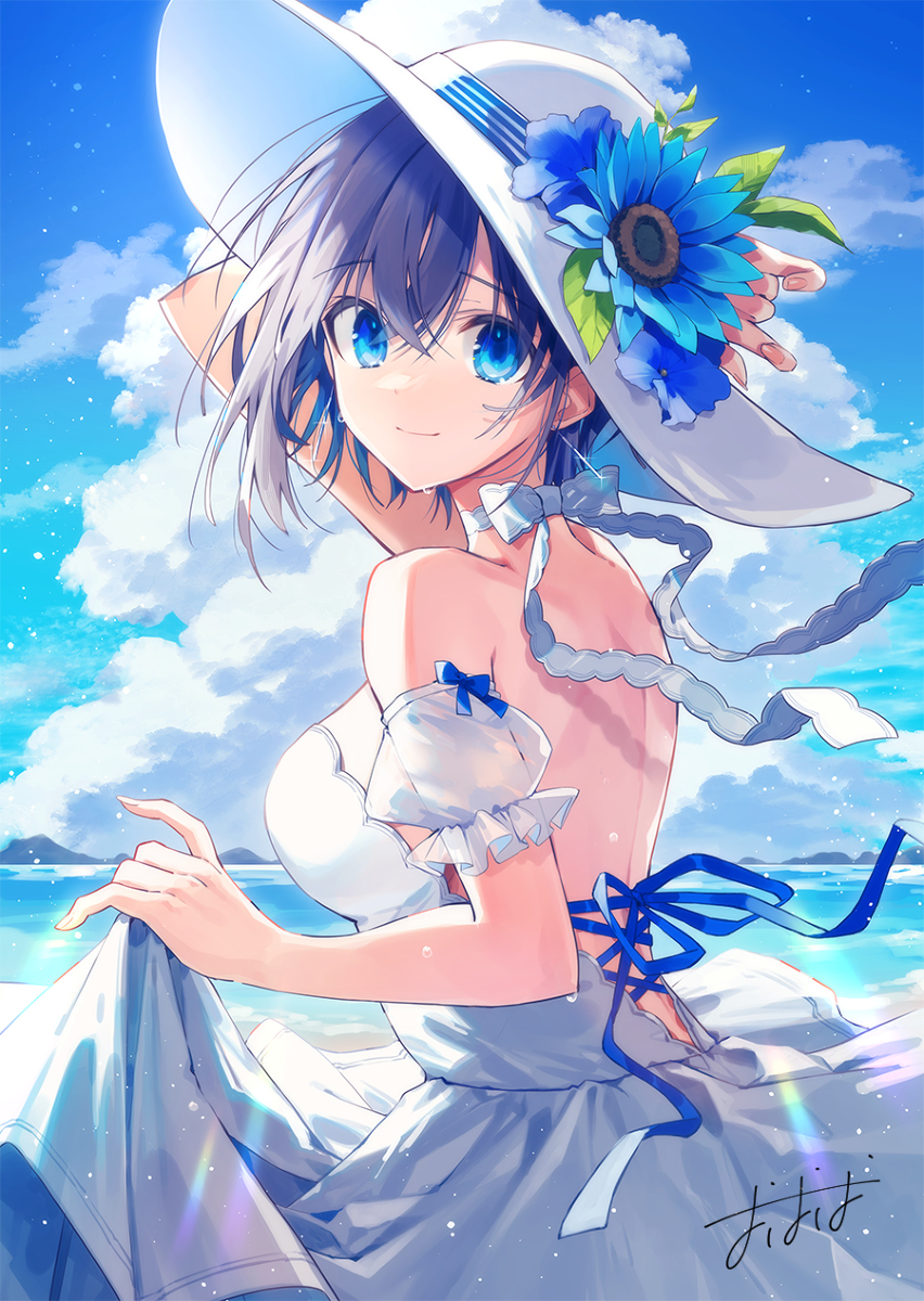 盼望着夏天呢。