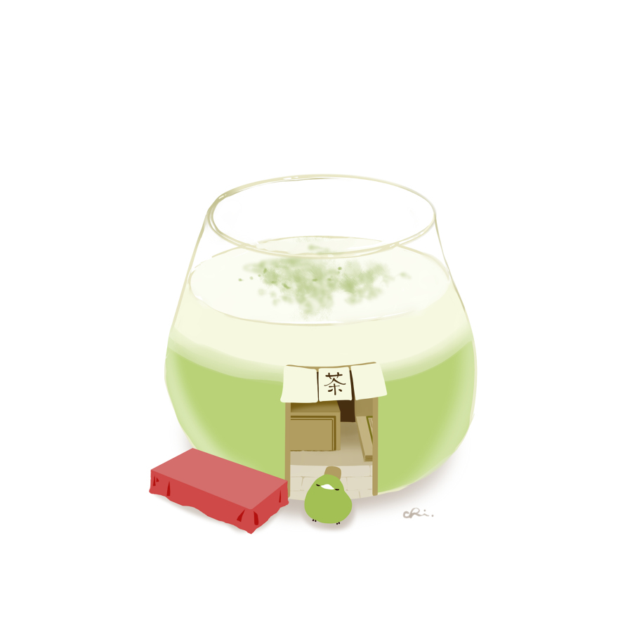 抹茶拿铁茶馆