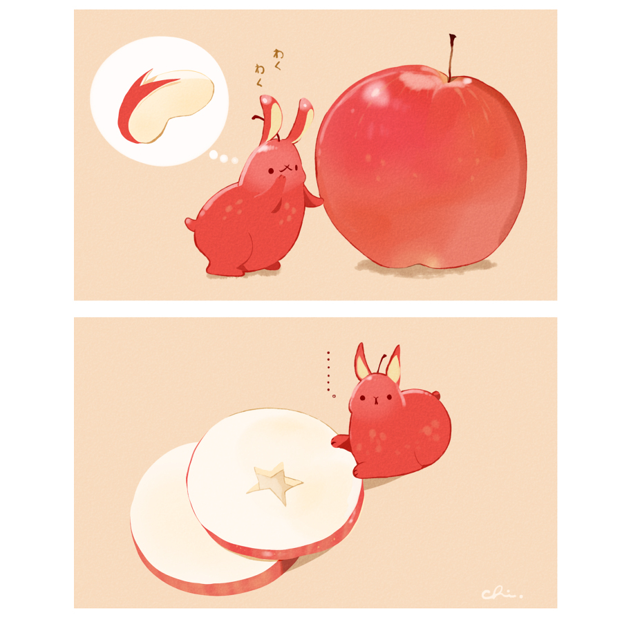 苹果兔和苹果