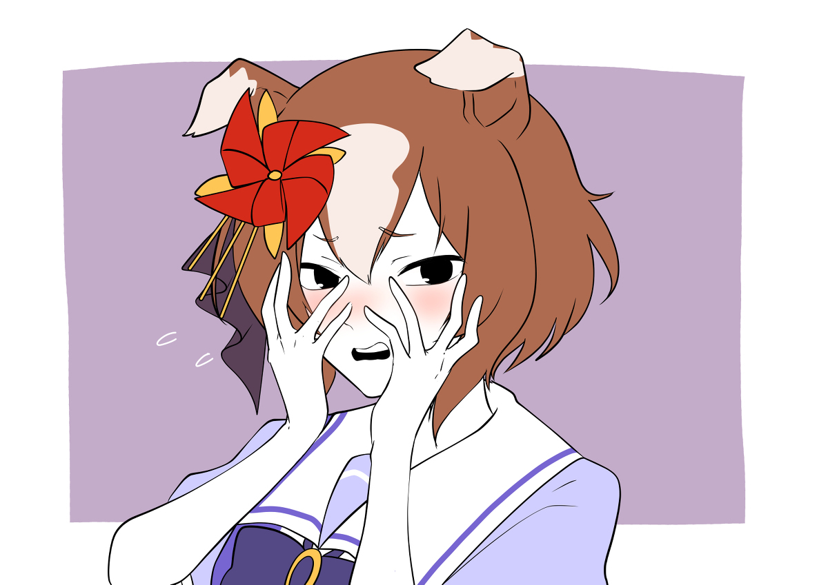 【马娘】推特的涂鸦满满的。