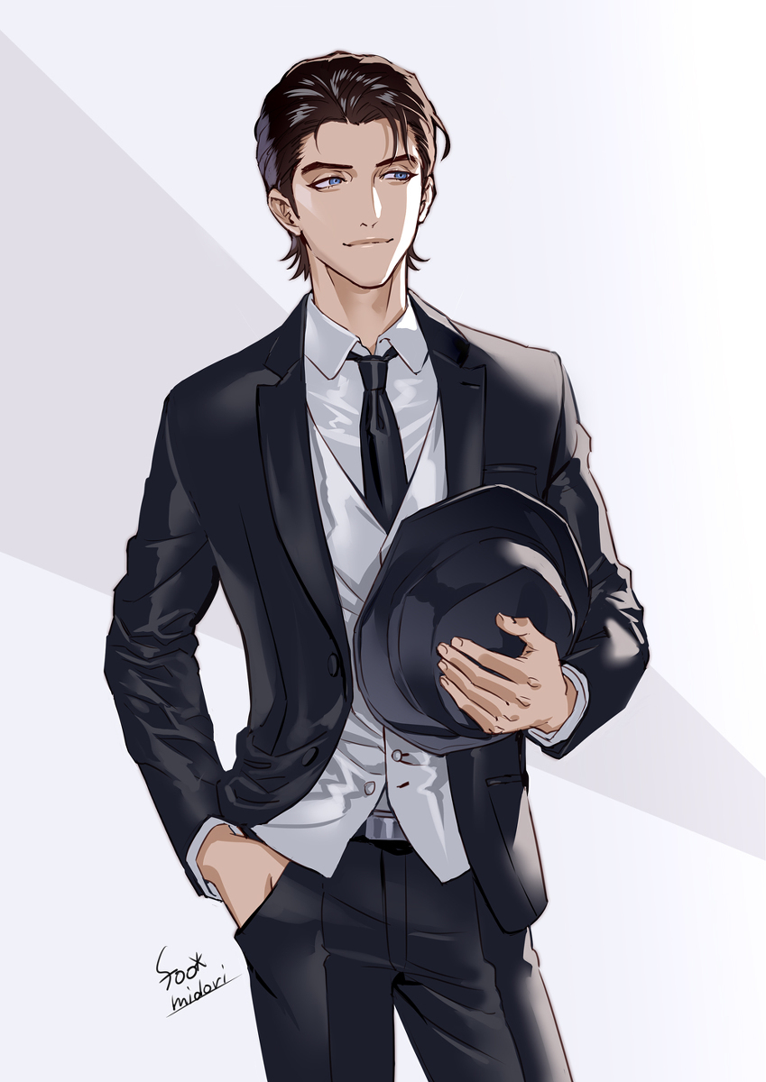 西装男子总结