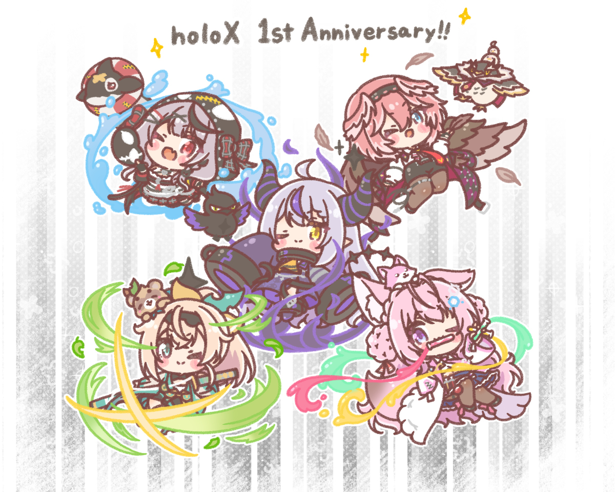 HoloX1周年!!🎉✨