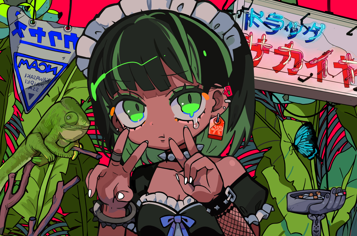 在热带雨林里