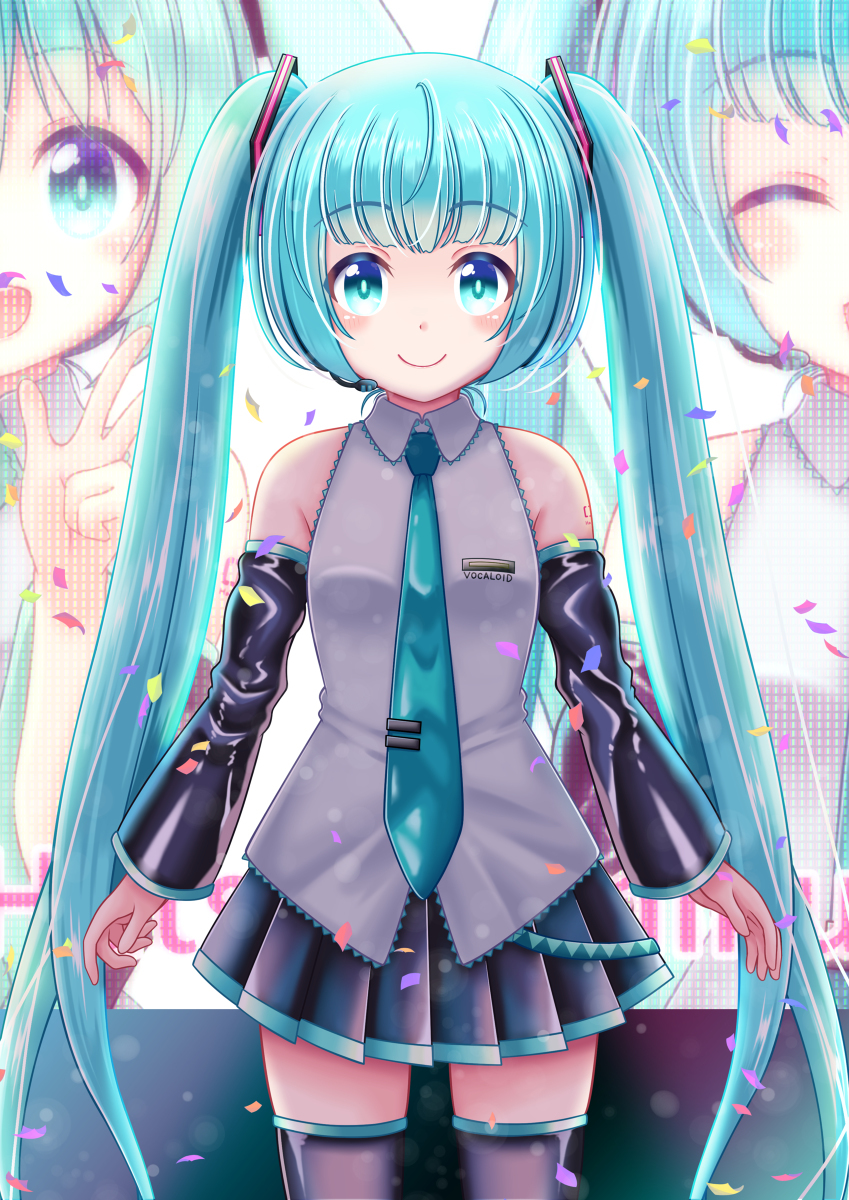 初音未来15周年插画