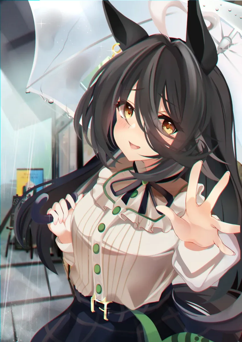 雨的一天的お出かけ