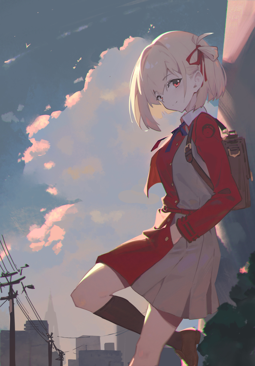晚霞