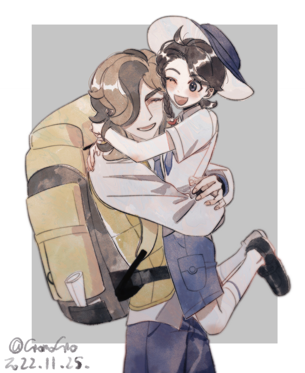 派帕小青和鸭鸭(?)