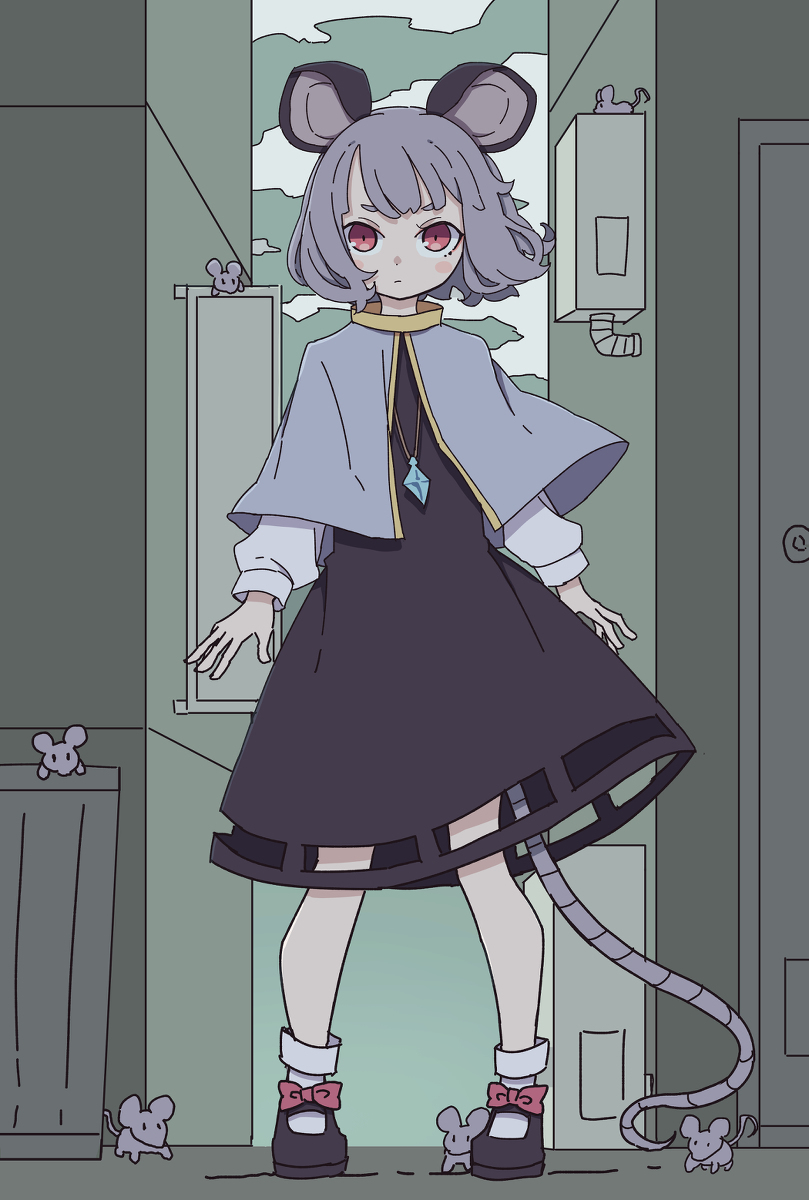 老鼠在那里