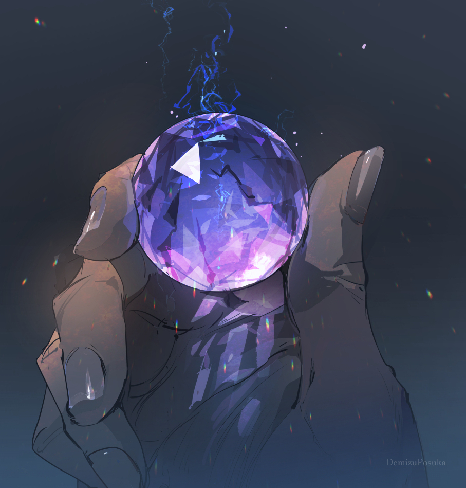 水晶球素描