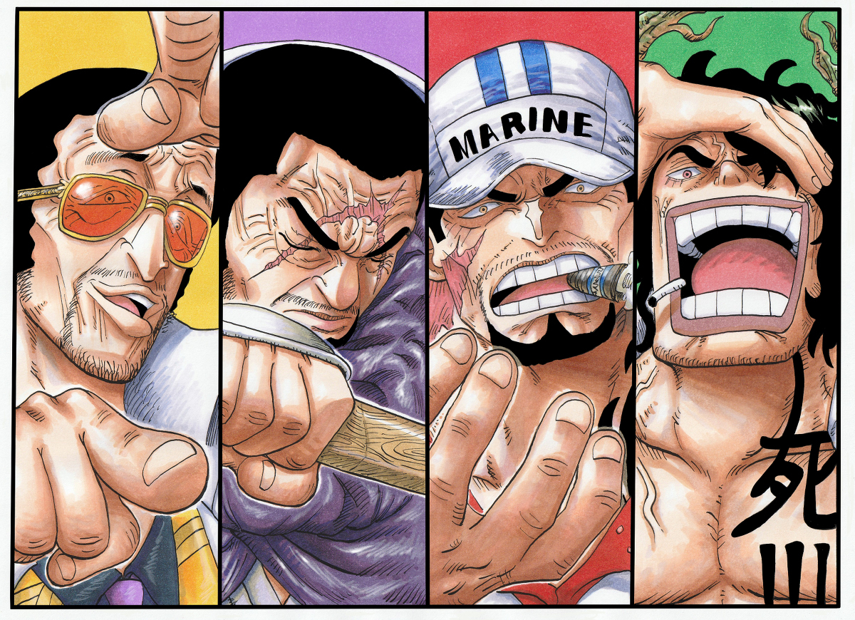 FOUR MARINES