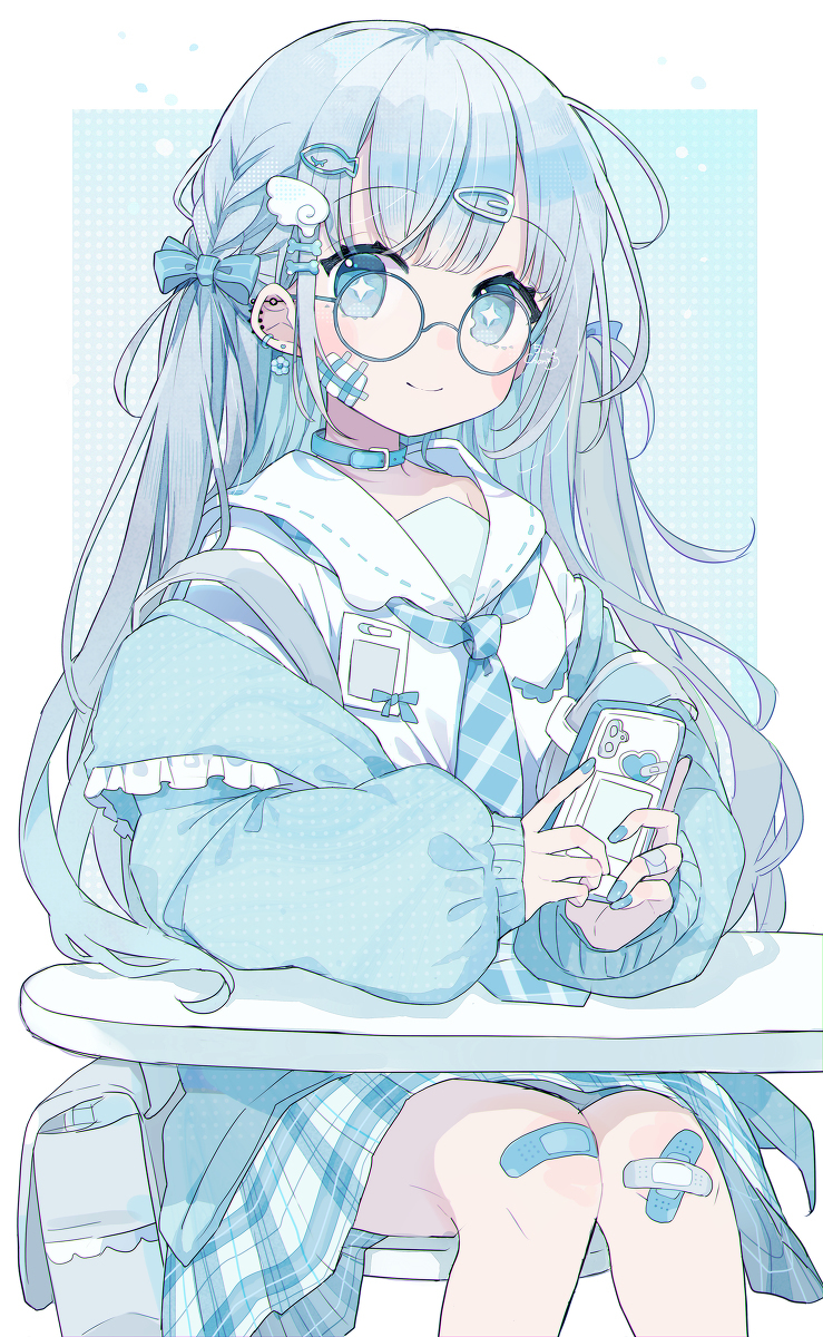 蓝白水手