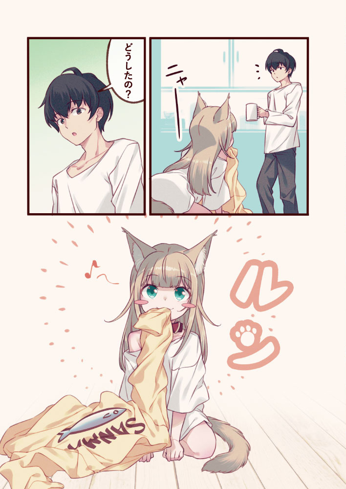 我家的猫是女孩,可爱的第四卷
