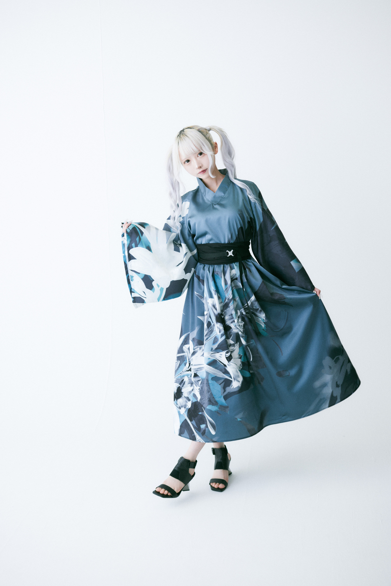 【Chrome lily】YUKATA one-piece