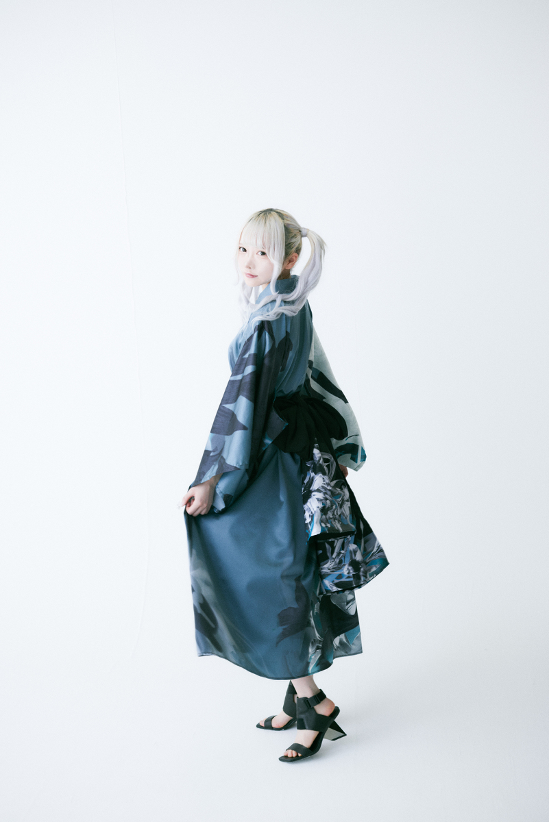 【Chrome lily】YUKATA one-piece