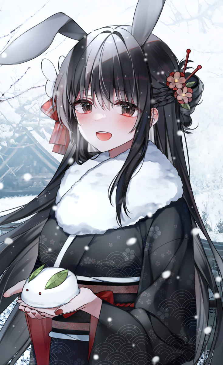 请看这个!我是雪兔!!🐇