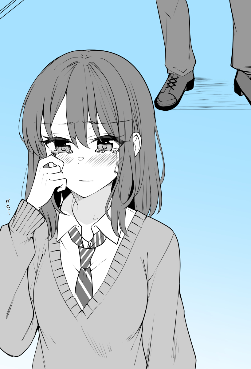 我喜欢即使被甩了也会逞强到最后的女孩子。